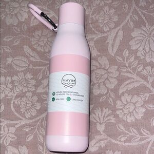 Pink Mayim Insulated the flip sip Water Bottle